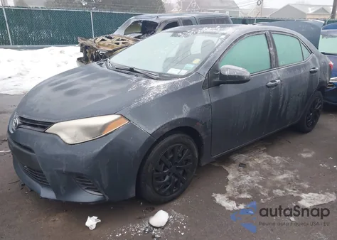 2016 Toyota Corolla Le z USA, uszkodzony, nr VIN 2T1BURHEXGC703901